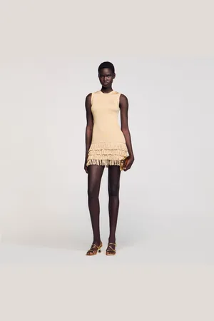 Sandro Kurzes Strickkleid