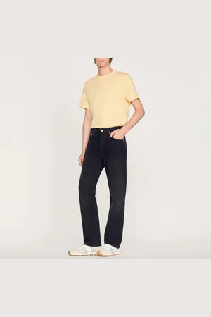 Sandro Gerade Jeans aus Bio-Baumwolle