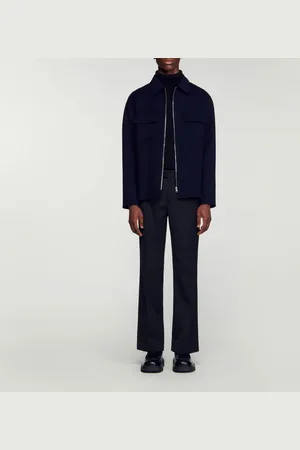 Sandro Blouson aus Wolle