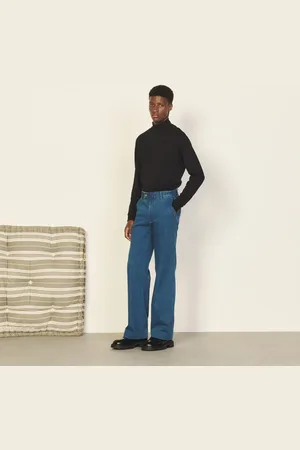 Sandro Leicht ausgestellte Jeans