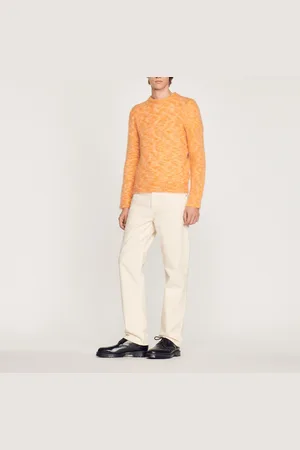 Sandro Wollpullover mit Rundhalsausschnitt