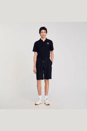 Sandro Bermudashorts aus Jersey