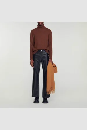 Sandro Rollkragenpullover aus Wolle & Kaschmir