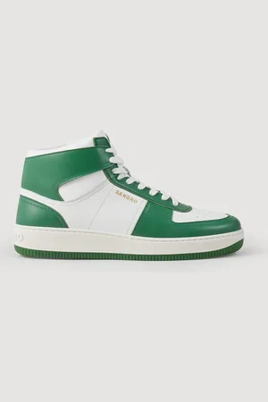 Sandro Hoher Sneaker aus Leder