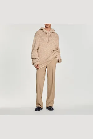 Sandro Übergroßer Strick-Hoodie