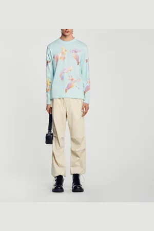 Sandro T-Shirt mit Fischen