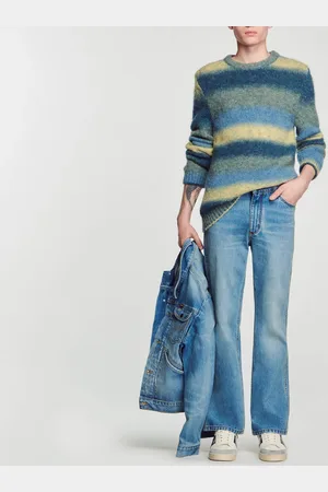 Sandro Pullover aus Wolle und Alpaka