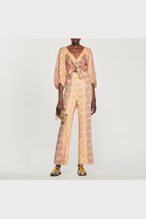 Sandro Jumpsuit mit Print