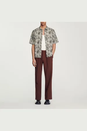 Sandro Oversize-Hemd mit Print