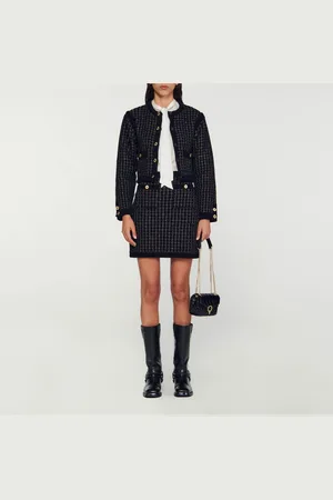 Sandro Rock mit Strickmuster