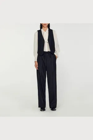 Sandro Bluse mit Schalkragen