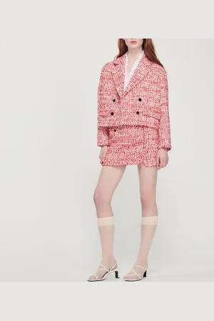 Sandro Kurze Tweedjacke