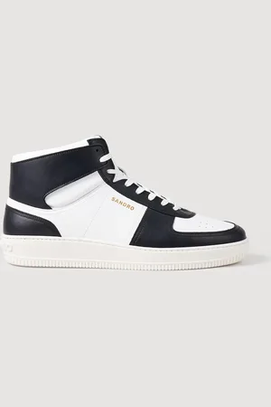 Sandro Hoher Sneaker aus Leder