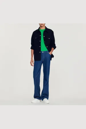 Sandro Flared Jeans mit hoher Taille