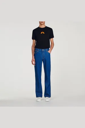 Sandro Verwaschene Jeans xWRANGLER