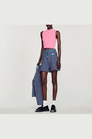 Sandro Shorts aus Tweed