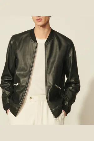 Sandro Blouson aus Leder