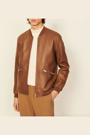 Sandro Blouson aus Leder