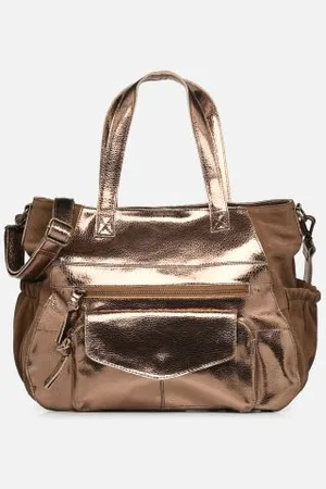 Pieces® Handtaschen Jasmin Leather Hobo Shopper Fc - - Größe T.U