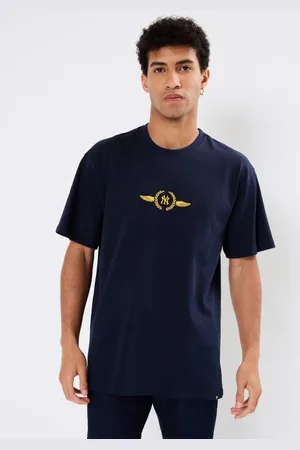 47 Brand Bekleidung 47 TEE MLB NEW YORK YANKEES SKY HIGH DROP SHOULDER - Unisexe M - - Größe M