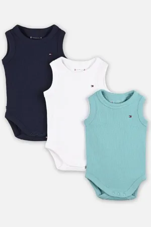 Tommy Hilfiger Bekleidung Baby Rib Body 3-Pack - - Größe 3M