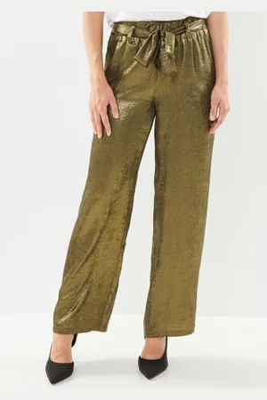 VILA Bekleidung Vimetalla Rw Belt Pant/C25 - - Größe 34