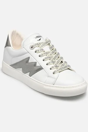 Zadig & Voltaire La Flash Smooth Calfskin + Bac - - Sneaker - Größe 38