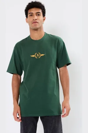 47 Brand Bekleidung 47 TEE MLB OAKLAND ATHLETICS SKY HIGH DROPSHOULDER - Unisexe M - - Größe L