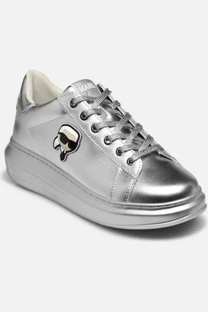 Karl Lagerfeld Kapri Karl Nft Lo Lace Silver - - Sneaker - Größe 36