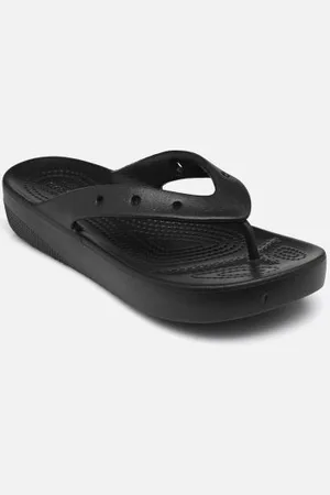 Crocs Zehensandalen Classic Platform Flip W - - Größe 37 - 38