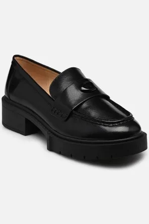 Coach Slipper Leah Leather Loafer Pump - - Größe 36