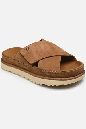UGG Clogs & Pantoletten W GOLDENSTAR CROSS SLIDE - - Größe 40