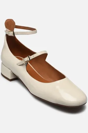 Georgia Rose Ballerinas Adouble - Cuir Vernis Plissé - - Größe 35