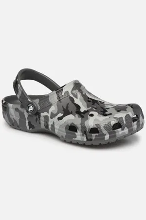 Crocs Sandalen Classic Printed Camo Clog M - - Größe 39 - 40