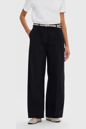 SELECTED Bekleidung Slfmerla Hw Extra Wide Pant - - Größe 34
