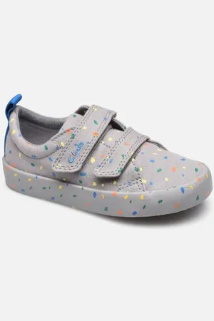Clarks Foxing Print T - - Sneaker - Größe 20