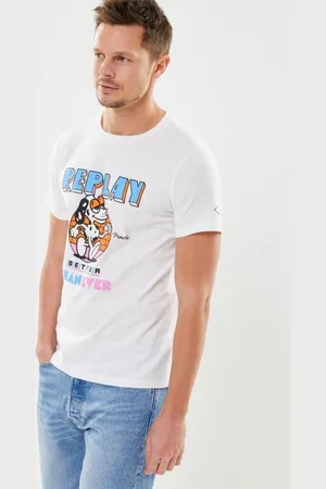 Replay Bekleidung T-shirt col rond - - Größe M