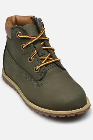 Timberland Stiefeletten & Boots POKEY PINE MID LACE UP WITH ZIP BOOT 581 - - Größe 21