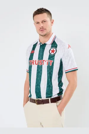 Kappa Bekleidung Maillot de foot - KOMBAT HERITAGE RED STAR - - Größe S