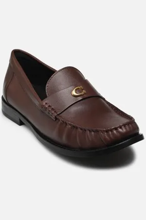 Coach Slipper Jolene Leather Loafer - - Größe 38