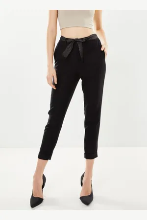 VERO MODA Bekleidung Vmlena Mr Tapered Lurex Belt Pant Lcs - - Größe XS X 30