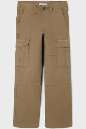 NAME IT Bekleidung Nkmryan St Twi Cargo Pant 5720-Ot Noos - - Größe 14A