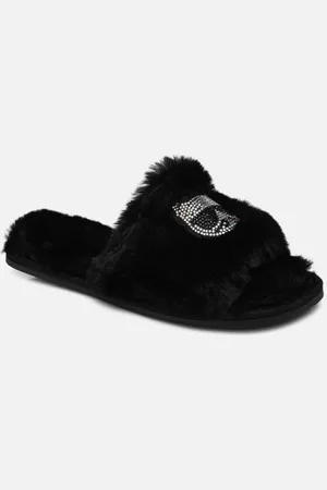 Karl Lagerfeld Hausschuhe Salon II Glitter Twin Slide - - Größe L