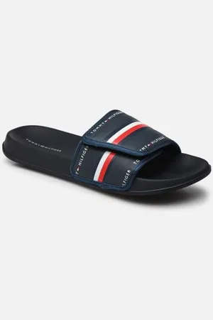 Tommy Hilfiger Sandalen Maxi Velcro Pool Slide - - Größe 35