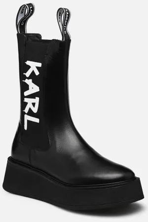 Karl Lagerfeld Stiefeletten & Boots Zephyr Midi Gore Boot - - Größe 36