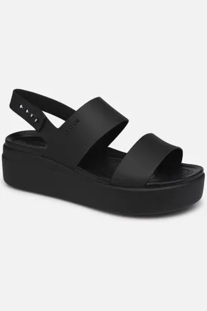 Crocs Sandalen Brooklyn Low Wedge W - - Größe 36 - 37