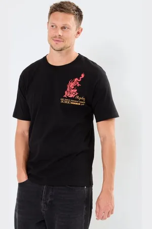 Replay Bekleidung T-shirt Imprime - - Größe S