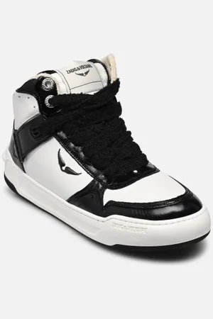 Zadig & Voltaire High Wings Leather Mix - - Sneaker - Größe 36