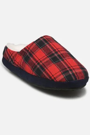 Sarenza Hausschuhe Chaussons homme écossais - - Größe 41