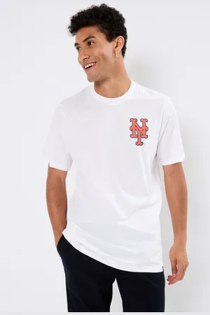 47 Brand Bekleidung 47 TEE MLB NEW YORK METS BACKER ECHO - Unisexe M - - Größe XL